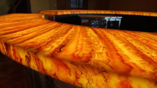 Cristallo Quartzite Backlit