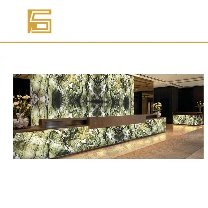 New Design Led Marbles Lumi Stone Vanity Top